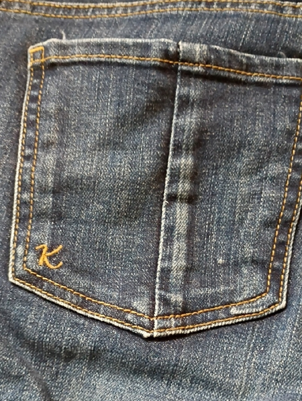 Kut By Cloth Women's Dark Blue Denim Bermuda Shorts - Picture 12 of 13